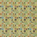 GP & J Baker Potato Print Green Fabric