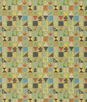 GP & J Baker Potato Print Green Fabric