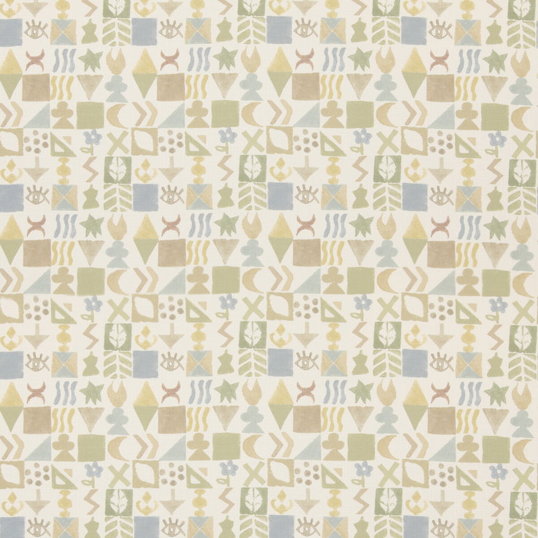 GP &amp; J Baker Potato Print Sage Fabric