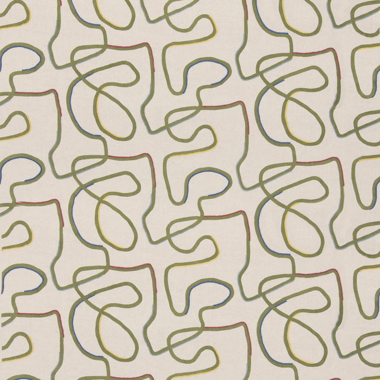 GP &amp; J Baker Ring Road Sage Fabric