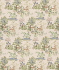 GP & J Baker Knight's Tale Sage/Blue Fabric