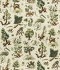 GP & J Baker Gertrude Document Green Fabric