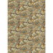 GP & J Baker Little Magnolia Teal/Orange Fabric