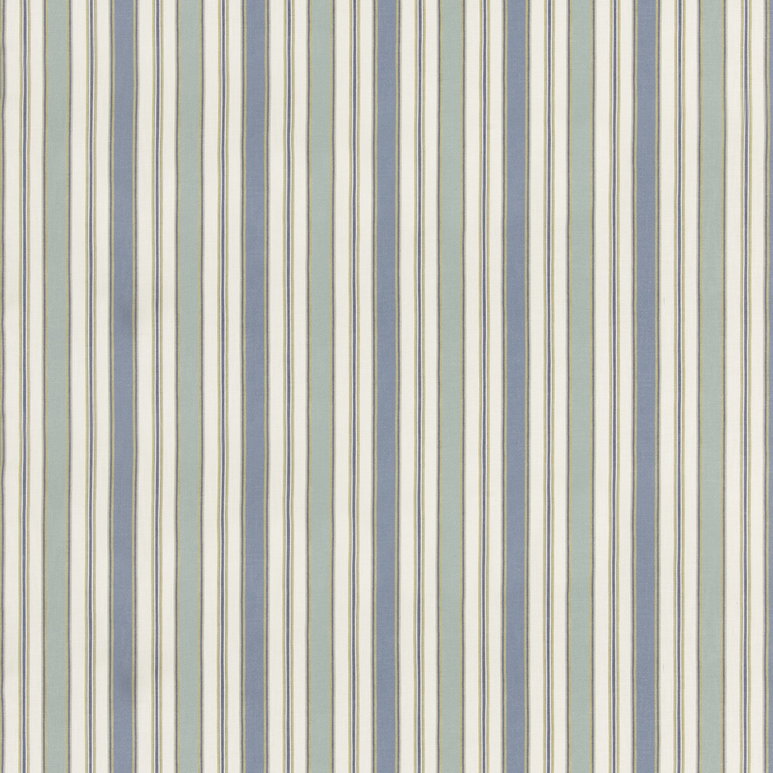 GP &amp; J Baker Melbourne Stripe Blue Fabric