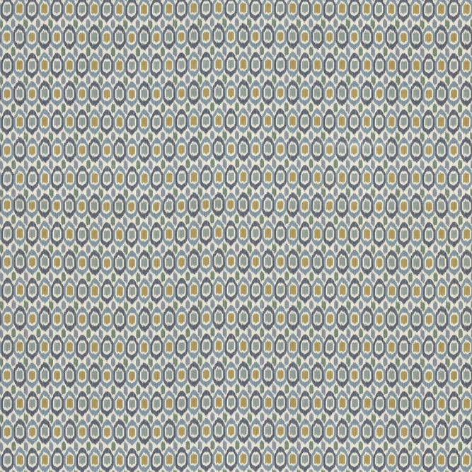 GP &amp; J Baker Tigris Blue Fabric