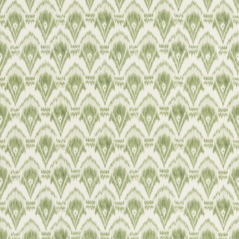 GP &amp; J Baker Zaraband Green Fabric