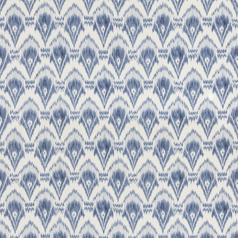 GP &amp; J Baker Zaraband Blue Fabric