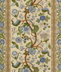 Brunschwig & Fils Bellary Cotton Print Blue/Cappuccino Fabric
