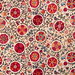 Brunschwig & Fils Dzhambul Cotton And Linen Print Raspberry Orange Fabric
