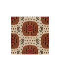 Brunschwig & Fils Samarkand Cotton And Linen Print Brown/Beige Fabric