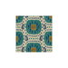 Brunschwig & Fils Samarkand Cotton And Linen Print Aqua/Blue Fabric