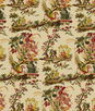 Brunschwig & Fils Le Lac Glazed Chintz Cream Fabric