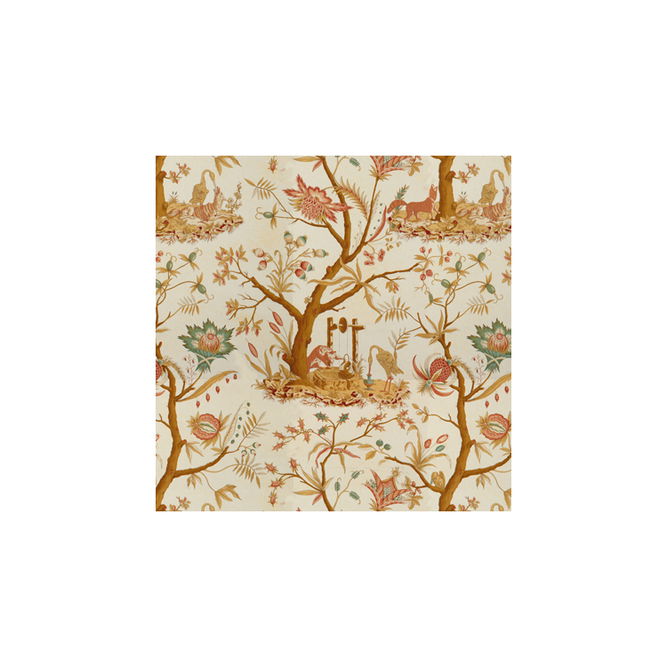 Brunschwig &amp; Fils Les Fables Blond Fabric