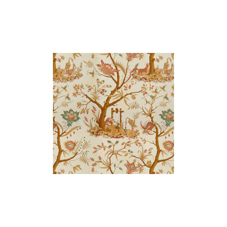 Brunschwig &amp; Fils Les Fables Blond Fabric