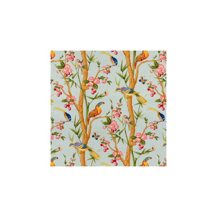 Brunschwig &amp; Fils Toucans Bleu Fabric