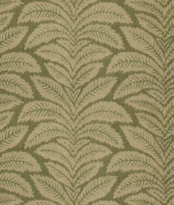 Brunschwig & Fils Talavera Silk Warp Print Green Fabric