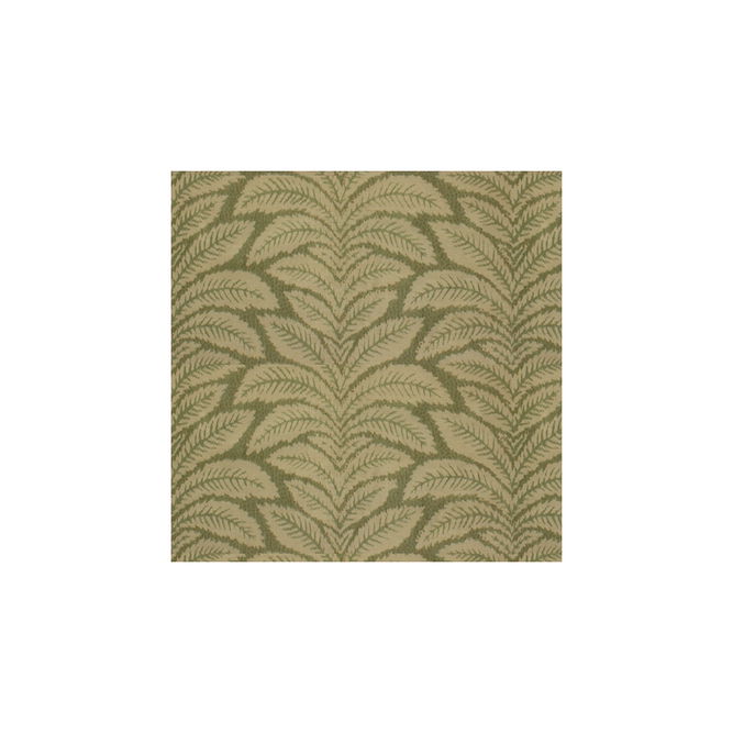 Brunschwig &amp; Fils Talavera Silk Warp Print Green Fabric