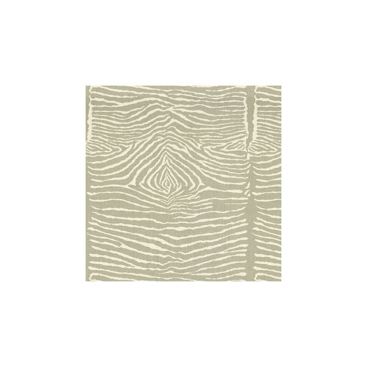 Brunschwig &amp; Fils Le Zebre Pewter Fabric