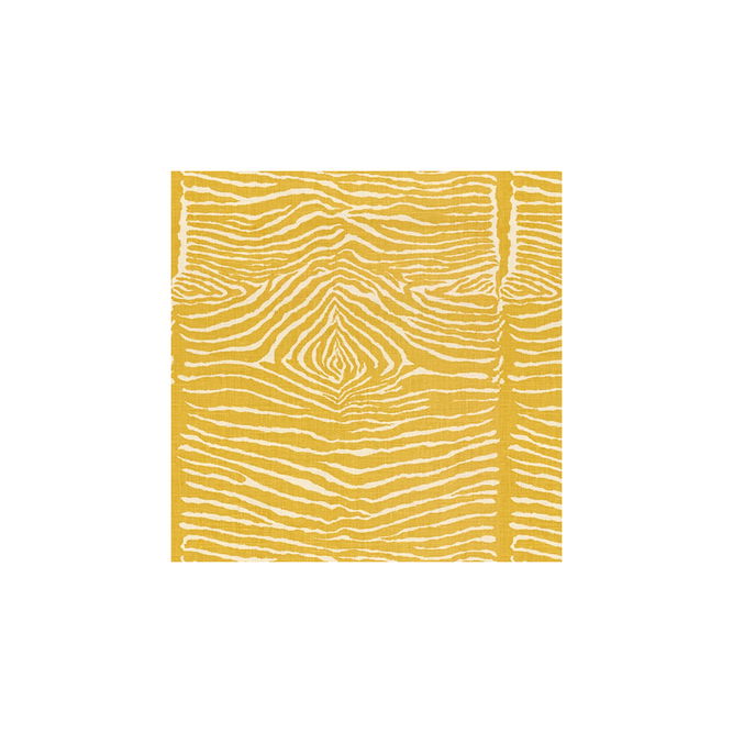 Brunschwig &amp; Fils Le Zebre Saffron Fabric