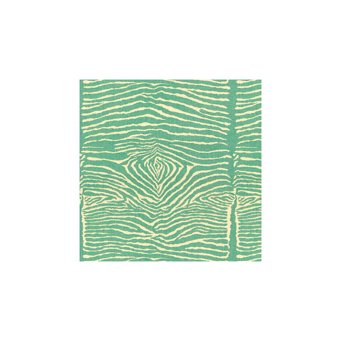 Brunschwig &amp; Fils Le Zebre Aqua Fabric