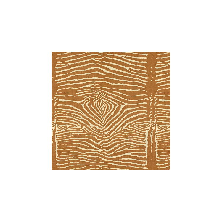 Brunschwig &amp; Fils Le Zebre Caramel Fabric