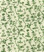 Brunschwig & Fils West Indies Toile Cotton Print Green/White Fabric