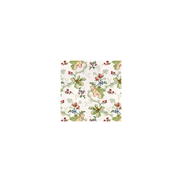 Brunschwig & Fils Fabriano Cotton And Linen Print White Fabric