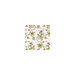 Brunschwig & Fils Fabriano Cotton And Linen Print White Fabric