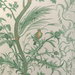 Brunschwig & Fils Bird And Thistle Cotton Print Green Fabric