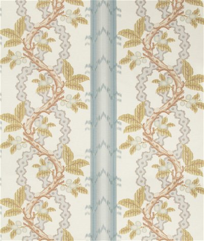 Brunschwig & Fils Josselin Cotton And Linen Print Slate/Grey Fabric