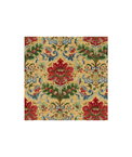 Brunschwig & Fils Windsor Damask Cotton & Linen Print Red/Topaz Fabric