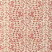 Brunschwig & Fils Les Touches Cotton Print Red Fabric