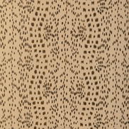 Brunschwig & Fils Les Touches Cotton Print Brown Fabric