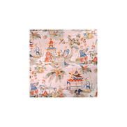 Brunschwig & Fils Xian Linen & Cotton Print Vanilla Fabric