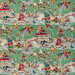 Brunschwig & Fils Xian Linen & Cotton Print Jade Fabric