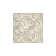 Brunschwig & Fils Rocaille Floral Cotton Print Moss Fabric