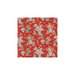 Brunschwig & Fils Gillian S Zebras Linen & Cotton Print Flame Fabric