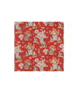Brunschwig & Fils Gillian S Zebras Linen & Cotton Print Flame Fabric