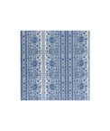 Brunschwig & Fils Digby S Tent Linen & Cotton Print Moroccan Blue Fabric