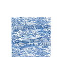 Brunschwig & Fils Zarafa Cotton Print Blue Fabric