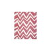 Brunschwig & Fils Chevron Bar Silk Warp Print Berry Fabric