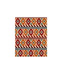 Brunschwig & Fils Uzbek Linen And Cotton Print Red/Gold/Blue Fabric