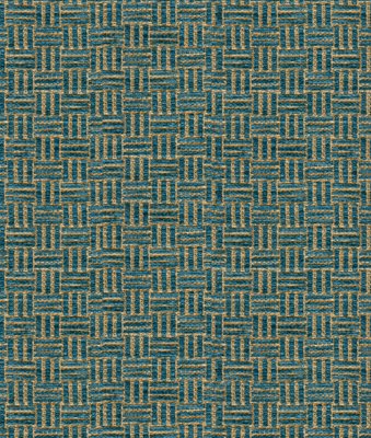 Brunschwig & Fils Reed Texture Oxford Blue Fabric