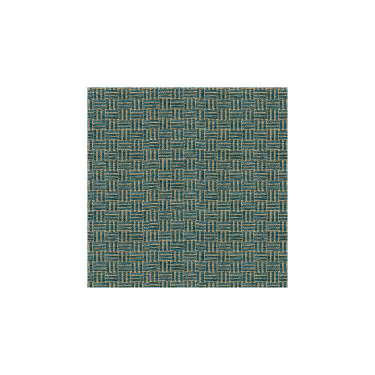 Brunschwig &amp; Fils Reed Texture Oxford Blue Fabric