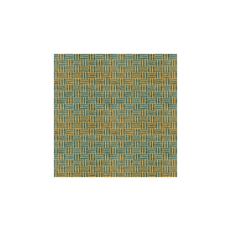 Brunschwig & Fils Reed Texture Aquamarine Fabric | OnlineFabricStore