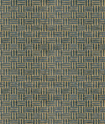 Brunschwig & Fils Reed Texture Indigo Fabric