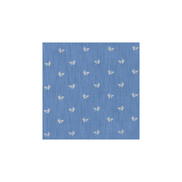 Brunschwig & Fils Bayberry Strie Canton Blue Fabric