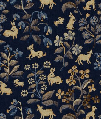 Brunschwig & Fils Perceval Woven Tapestry Blue Fabric