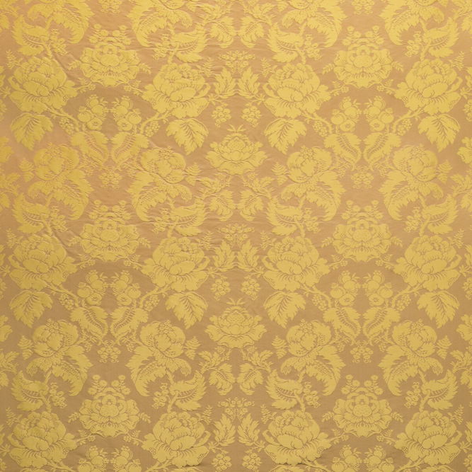 Brunschwig &amp; Fils Moulins Damask Antique Fabric