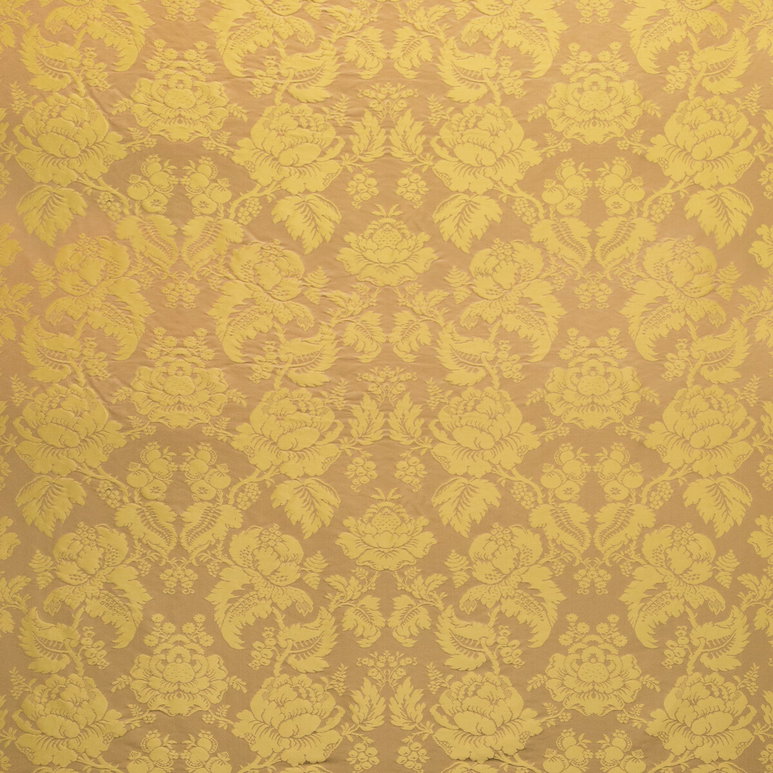 Brunschwig &amp; Fils Moulins Damask Antique Fabric
